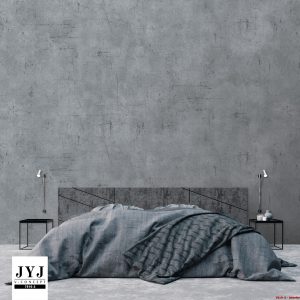 Empty,concrete,wall,in,modern,and,cozy,bedroom.,mock,up