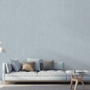 Interior,of,living,room,with,blue,sofa,,wooden,table,with