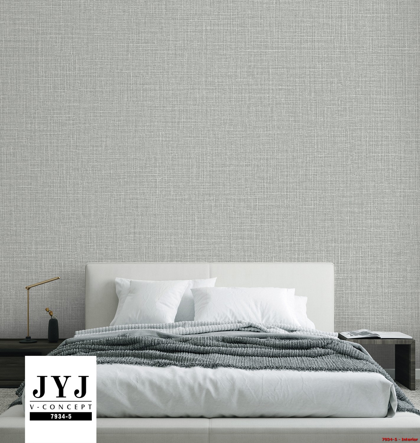 Minimalist,modern,bedroom,interior,background,,wall,mockup,,3d,render
