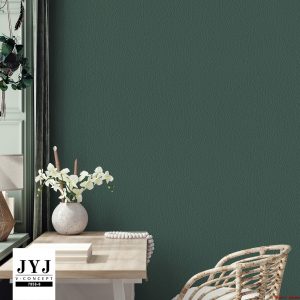 Cozy,dark,green,workplace,interior,at,home,,wall,mockup,,3d